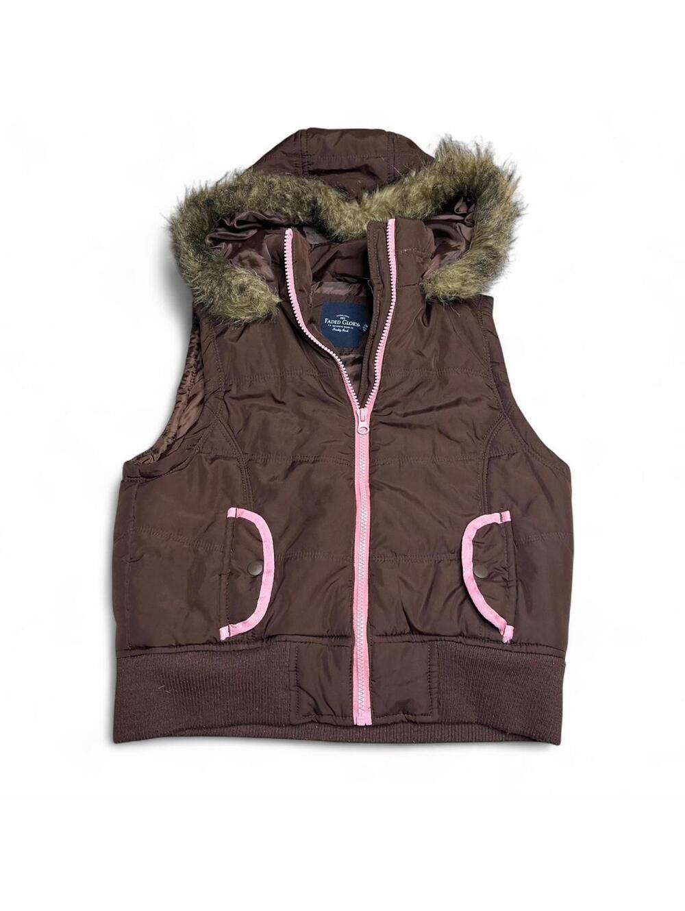 y2k Faded glory puffer vest